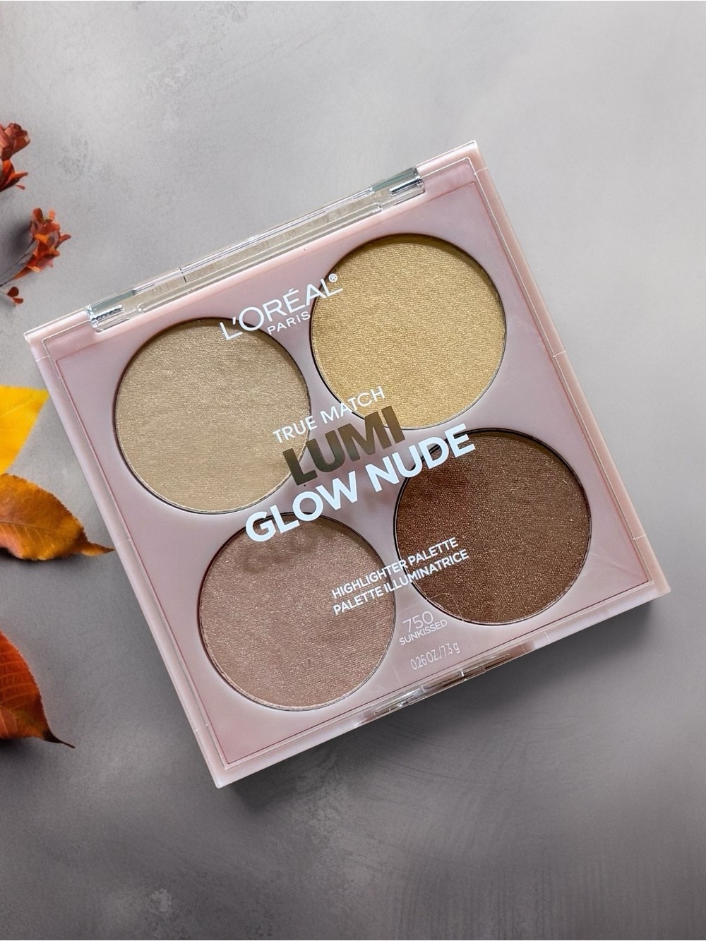 L'Oréal True Match Lumi Glow Nude Highlighter Palette -750 Sunkissed